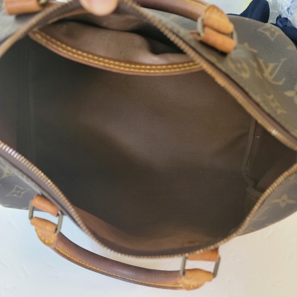 Fabulous STEAL! LOUIS VUITTON SPEEDY 30 #M41526 SATCHEL / BOSTON BAG #7 - Picture 11 of 15